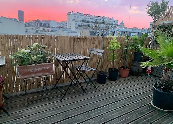 Lägenhet And Its Terrace Paris